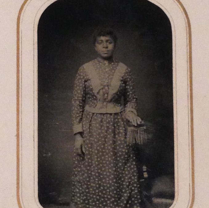 Tintype album from an African American family